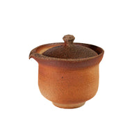 Frontansicht unseres Shiboridashi von Ales Dancak braun (200ml)