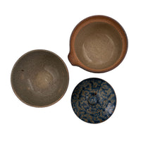 Draufsicht des Shiboridashi Sets Ales Dancak blau V1 (150 ml)