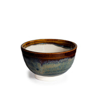 Frontansicht der Tasse von Petr Jurnicek blau/braun (150ml)