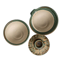 Draufsicht unseres Shiboridashi Set von Petr Jurnicek gestreift (100ml)