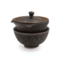 Frontansicht des Shiboridashi Sets Ales Dancak schwarz (140 ml)