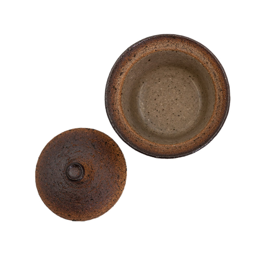 Draufsicht unseres Gaiwan Ales Dancak dunkelbraun (80 ml)