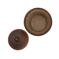 Draufsicht unseres Gaiwan Ales Dancak dunkelbraun (80 ml)