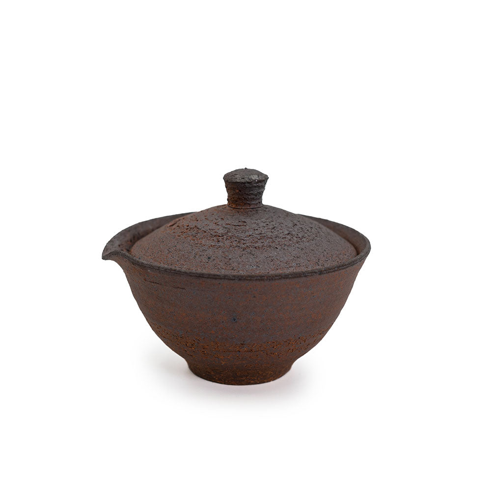 Frontansicht unseres Shiboridashi Jiri Lang braun (100 ml)