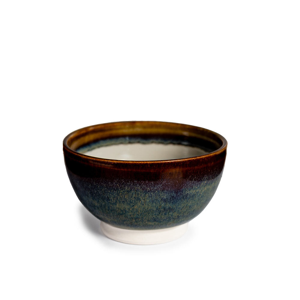 Frontansicht der Tasse von Petr Jurnicek blau/gelb (150ml)
