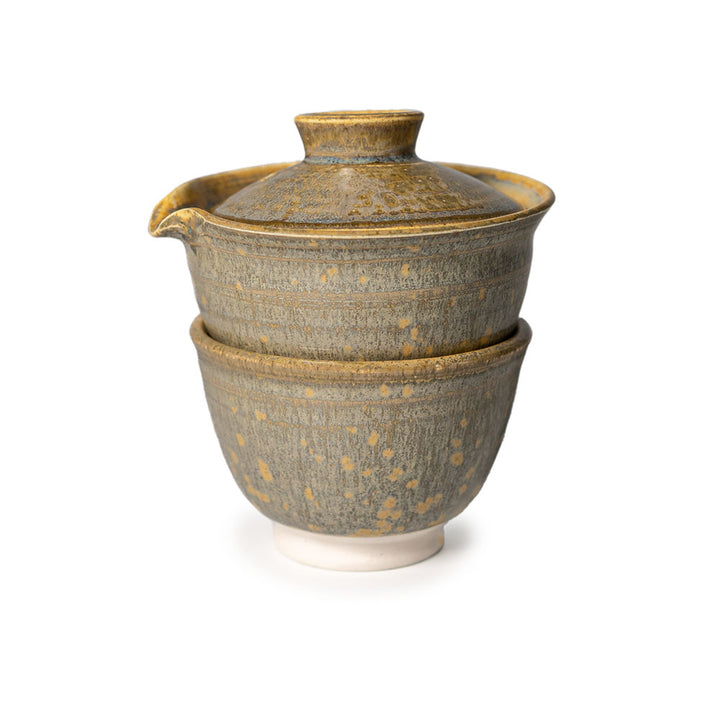 Frontansicht unseres Shiboridashi Set von Petr Jurnicek grau (100ml)