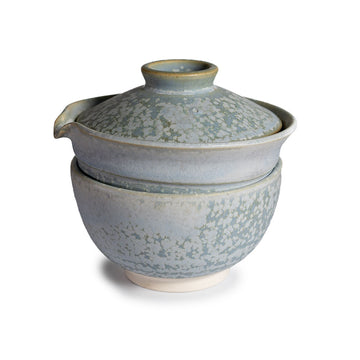 Frontansicht unseres Shiboridashi Set von Petr Jurnicek grau (150ml)
