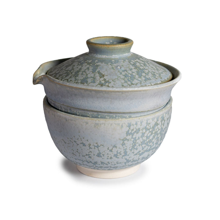 Frontansicht unseres Shiboridashi Set von Petr Jurnicek grau (150ml)